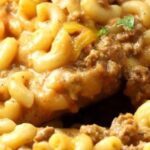 Deliciosa “sartén de hamburguesa con queso” que va super rápido