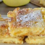 Deliciosas rodajas de pudín de manzana que siempre triunfan