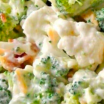 ENSALADA DE BRÓCOLI Y COLIFLOR