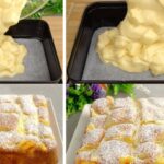 ¡Nunca hornearás otro! – Tarta de manzana con pudín de vainillaIngredientes: