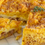Patatas desmenuzadas: la receta de un flan rápido y rico