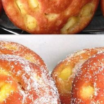 BUÑUELOS ESPONJOSOS DE MANZANA