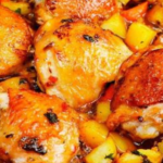 ESTOFADO DE POLLO CON PAPAS Y VERDURAS