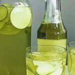 Bebida de jengibre y limón