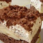 Bandeja de mole (taza): receta de costra suave de cacao, plátanos y crema de chocolate