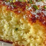 Pastel de coco de 7 tazas: sin huevos ni báscula
