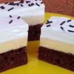 Postre más rico que el de pastelería: receta de corpus de cacao, crema de vainilla y ron de nieve
